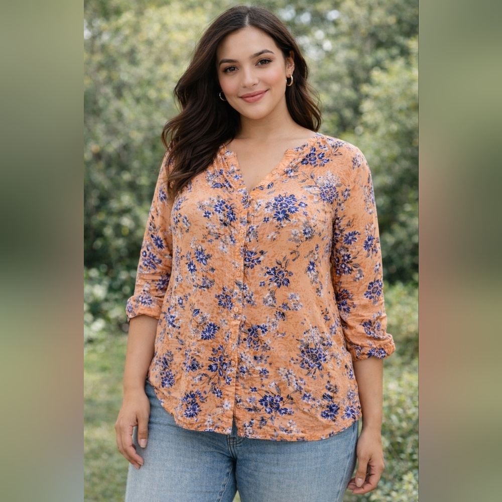 🪻Floral Print Women's Top
